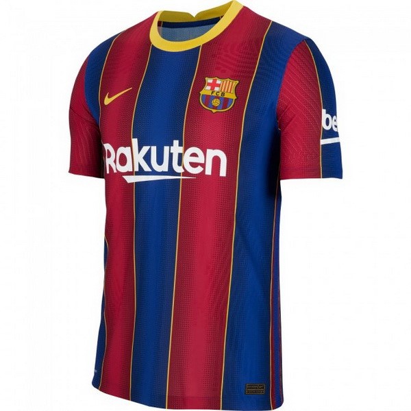 Thailande Maillot Football Barcelone Domicile 2020-21 Bleu Rouge